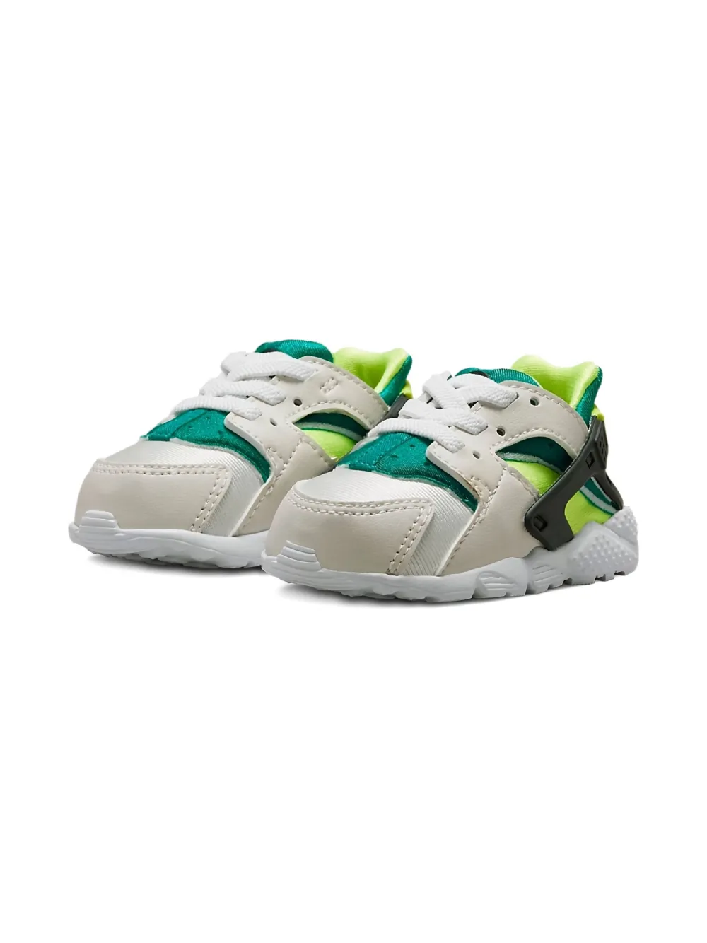 Nike Kids Huarache Run "Bright Spruce Volt" sneakers Wit