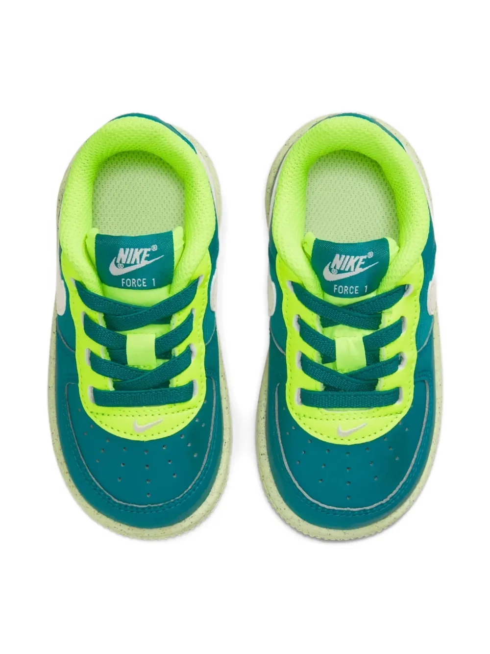 Nike Kids Air Force 1 Crater Next Nature "Bright Spruce Volt" Green