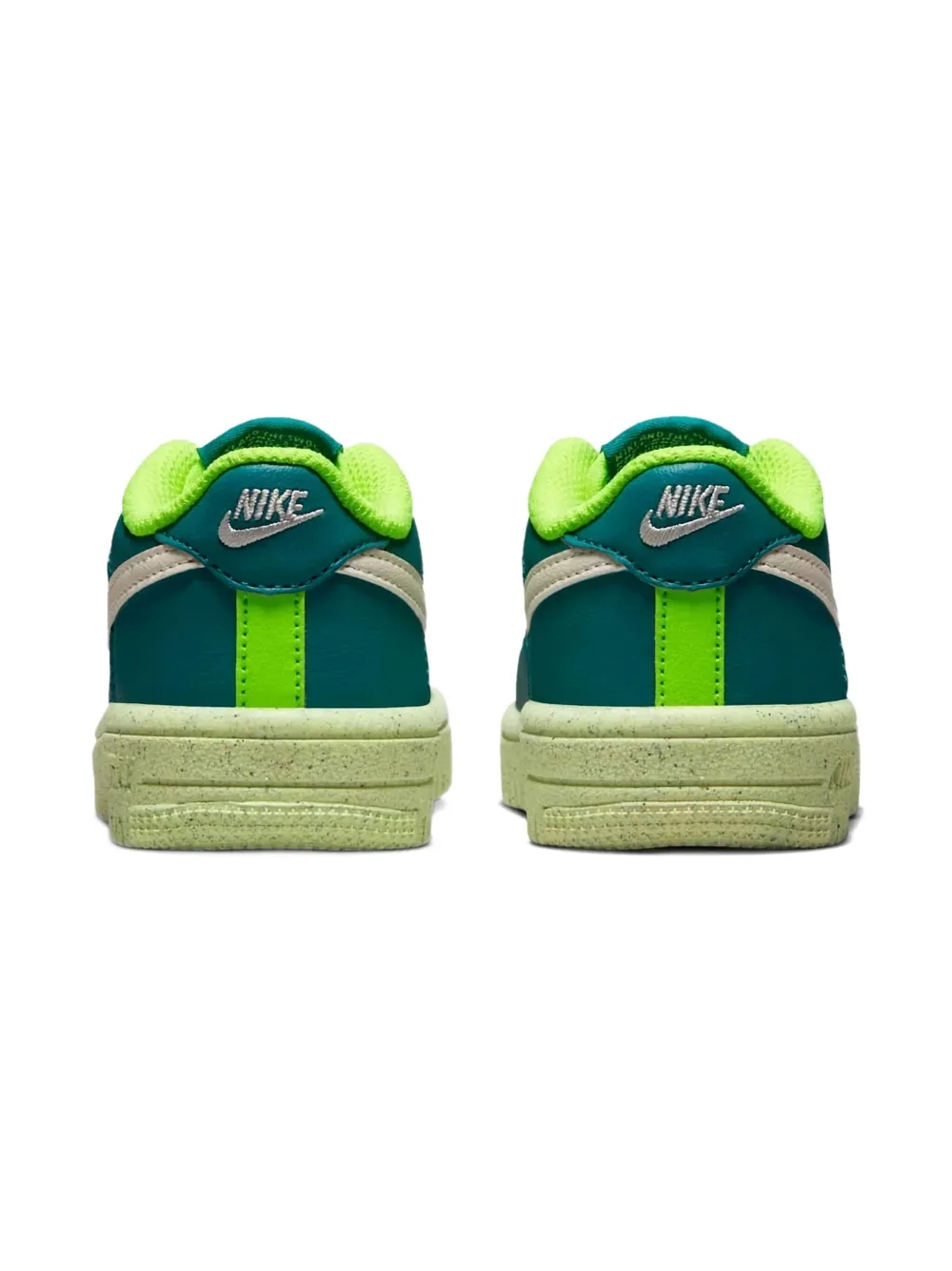 Nike Kids Air Force 1 Crater Next Nature "Bright Spruce Volt" Green