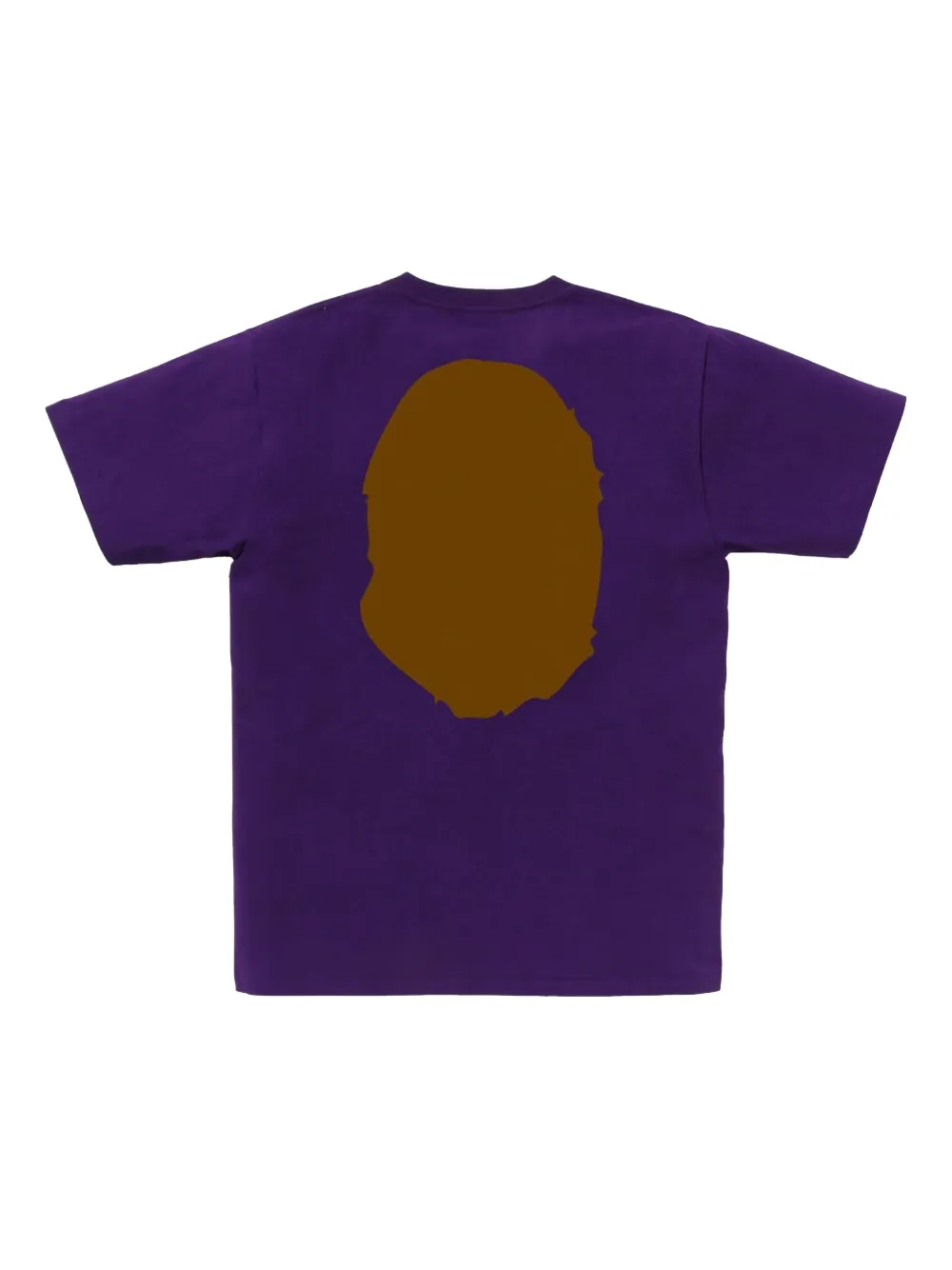 A BATHING APE® T-shirt met print - Paars