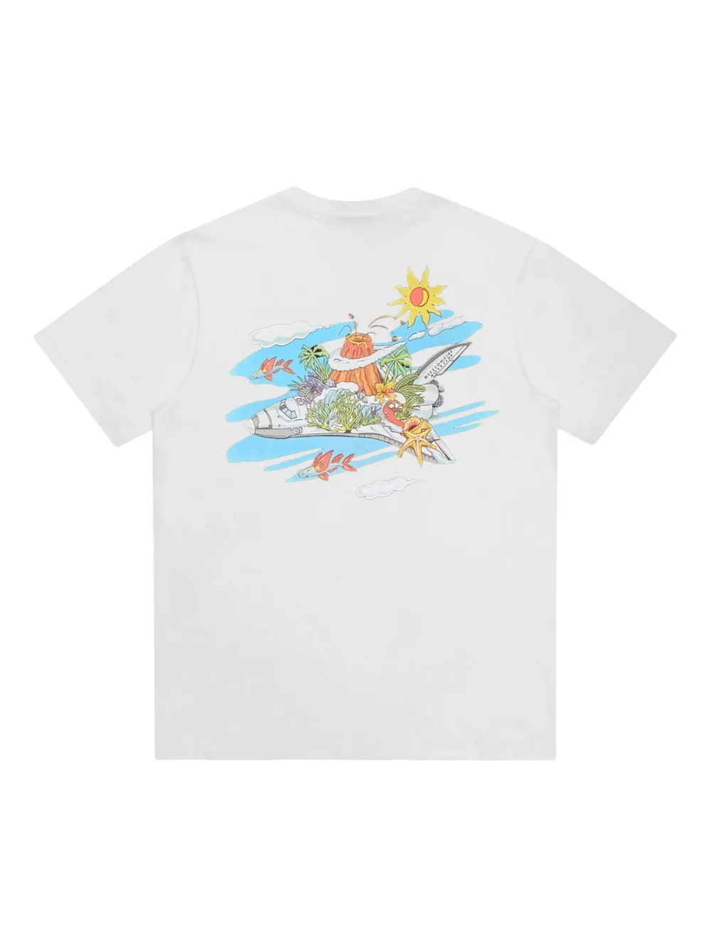 Billionaire Boys Club In Clouds T-shirt - Wit