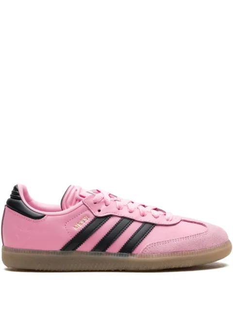adidas Samba "Lionel Messi - Light Pink/Core Black/Gum" sneakers