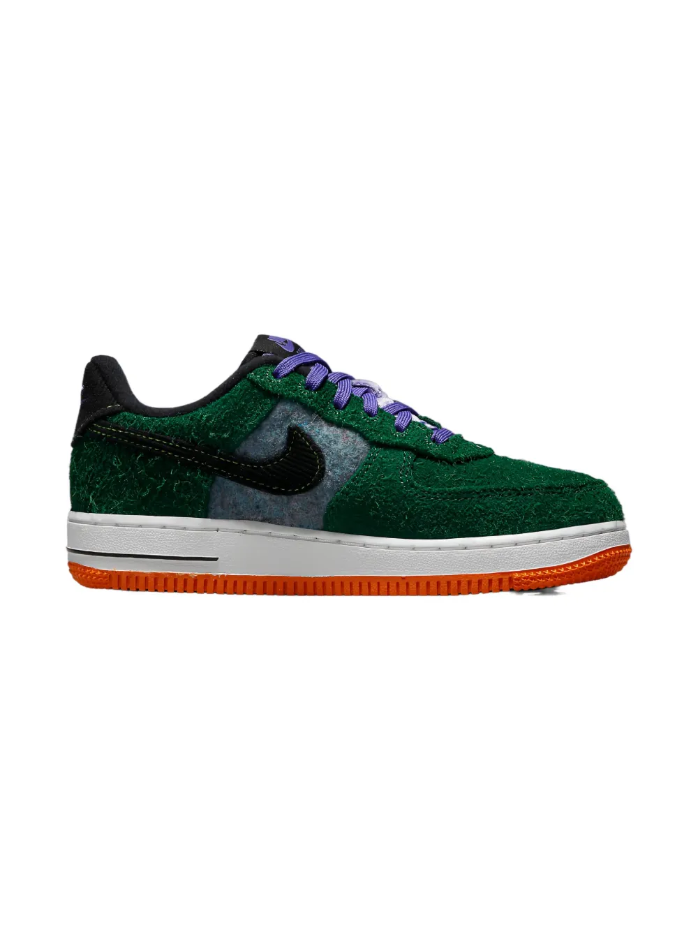 Nike Kids Air Force 1 LV8 "Halloween Spooktacular" sneakers Green