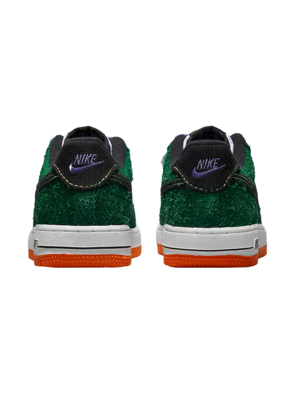 Nike Kids Air Force 1 LV8 "Halloween Spooktacular" sneakers Green