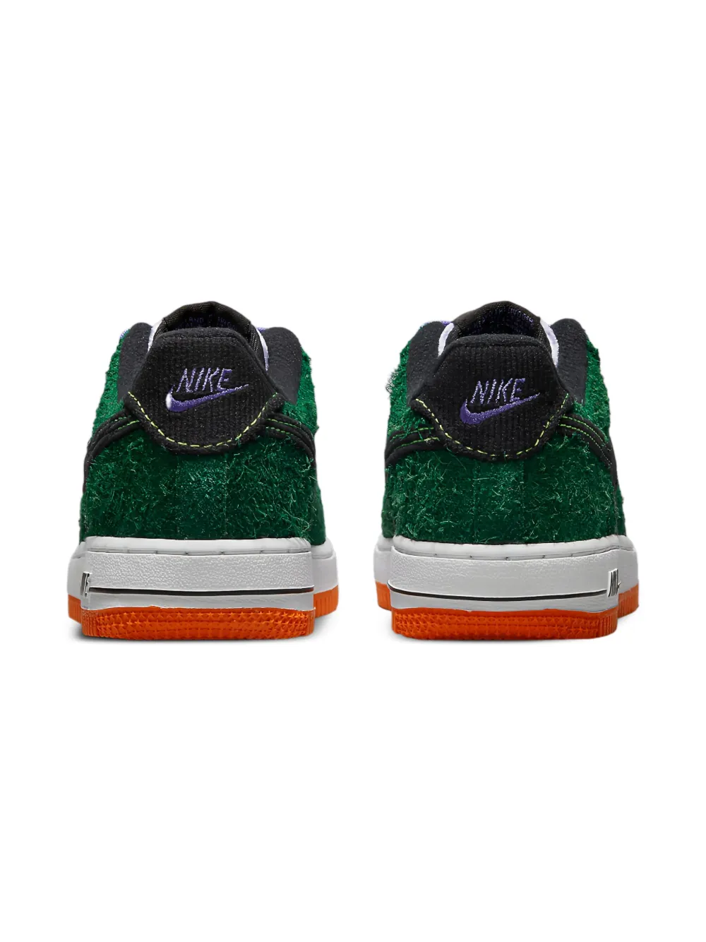Nike Kids Air Force 1 LV8 "Halloween Spooktacular" sneakers Green