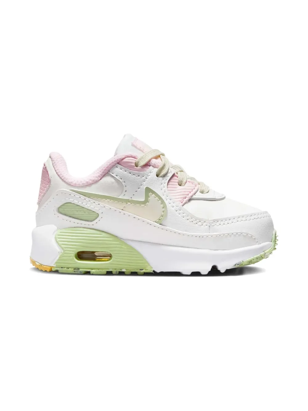 Nike Kids Air Max 90 "White/Pink/Green" sneakers - ホワイト Nike Kids Air Max 90 "White/Pink/Green" sneakers - ホワイト