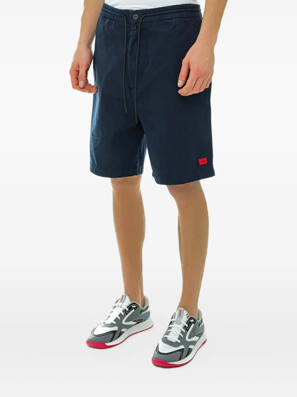 Hugo Boss Br Ripstop bermuda shorts - Blauw