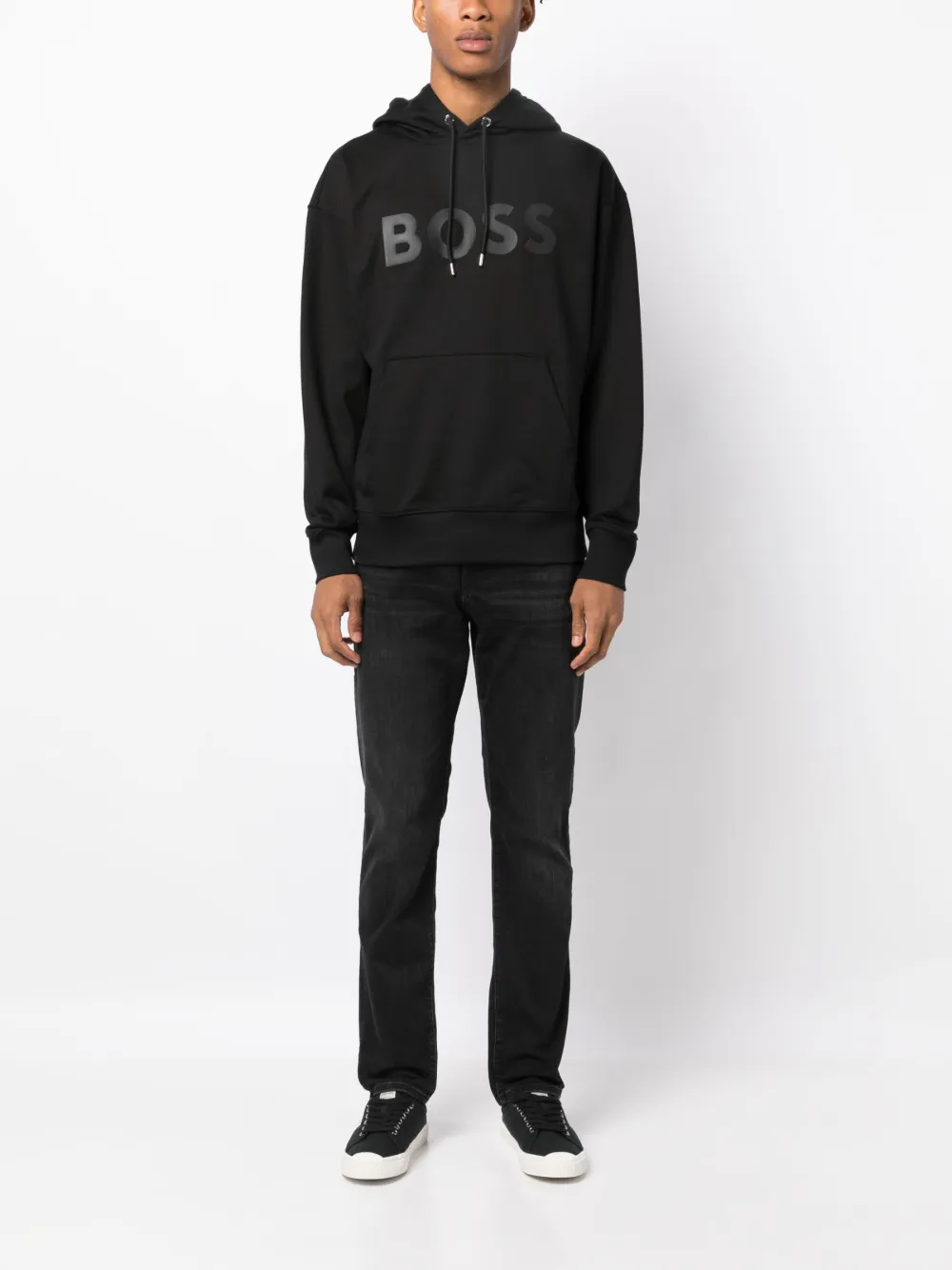 BOSS Skinny jeans - Zwart