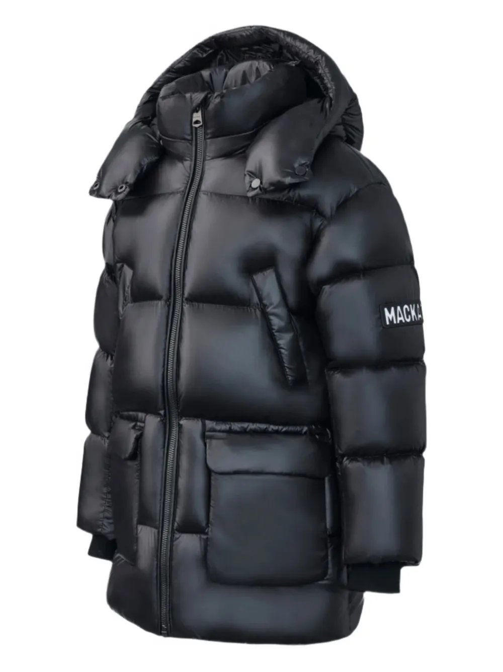 MACKAGE KIDS hooded puffer jacket Zwart