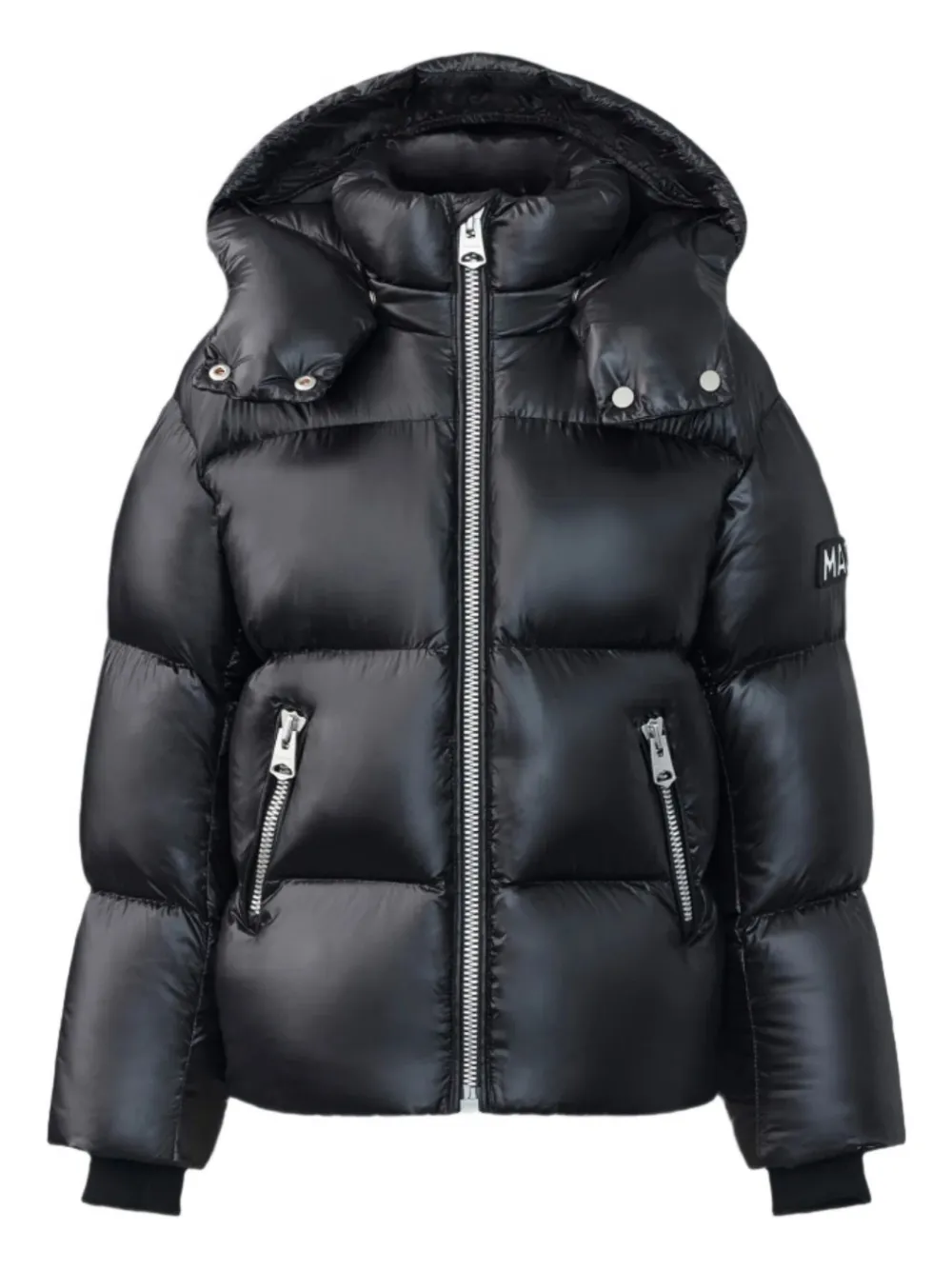 MACKAGE KIDS hooded puffer jacket Zwart