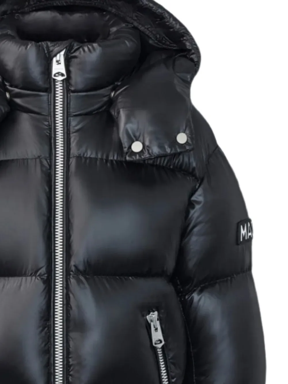 MACKAGE KIDS hooded puffer jacket Zwart