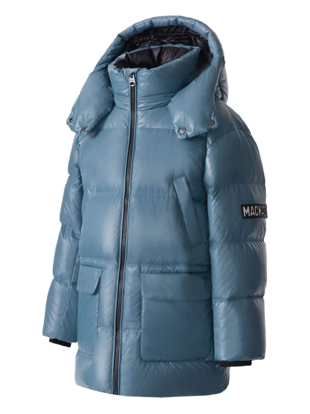 MACKAGE KIDS hooded puffer jacket Blauw