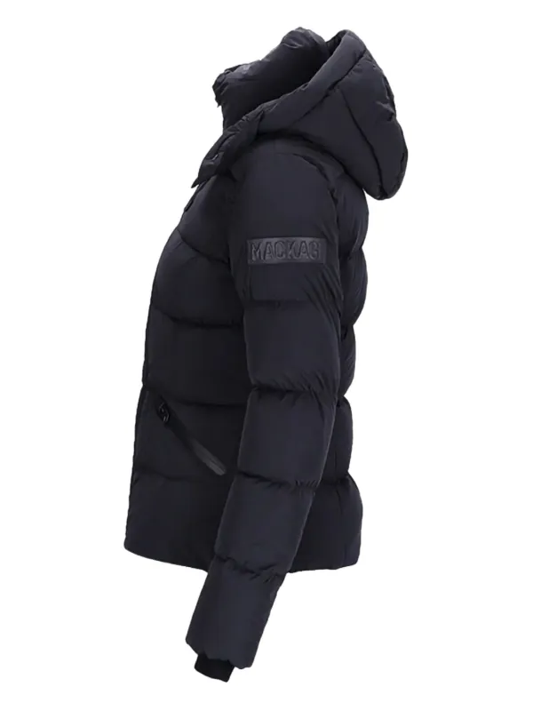 直営店☆Mackage☆SALE! MADALYN-STR フード付 ダウンジャケット Madalyn, Lustrous light down jacket with hood for ladies