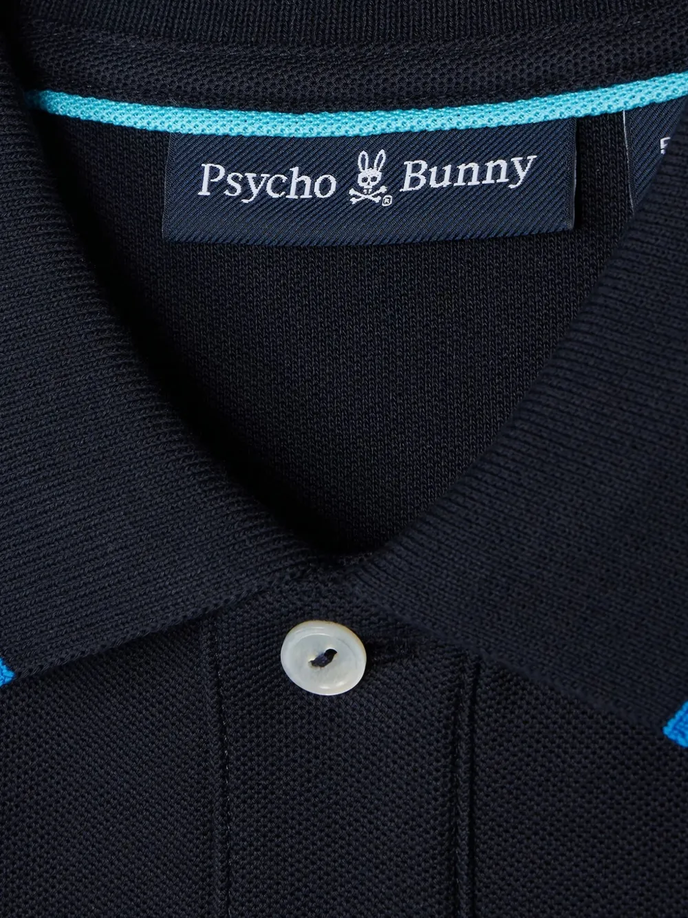 Psycho Bunny Granbury poloshirt Blauw