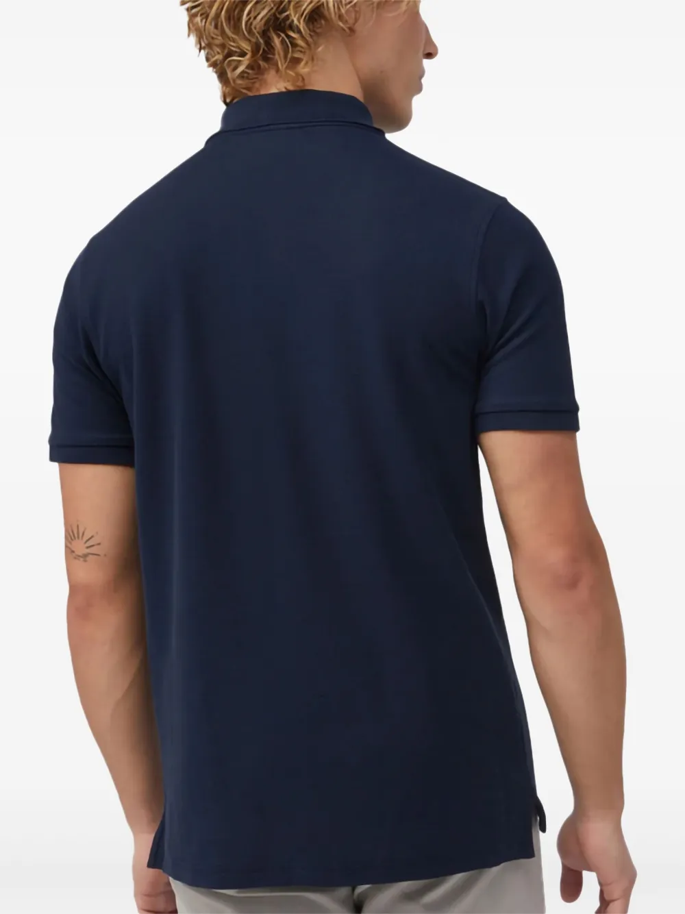 psychobunny Psycho Bunny Classic "Navy" poloshirt - Blauw