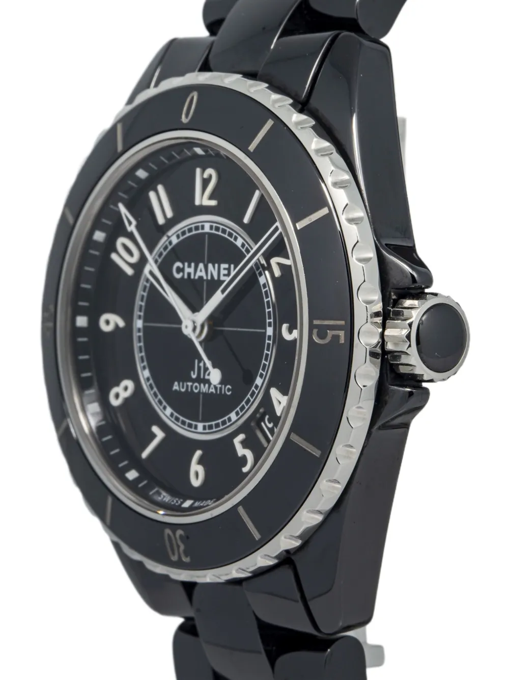 CHANEL Pre-Owned Pre-owned J12 horloge - Zwart