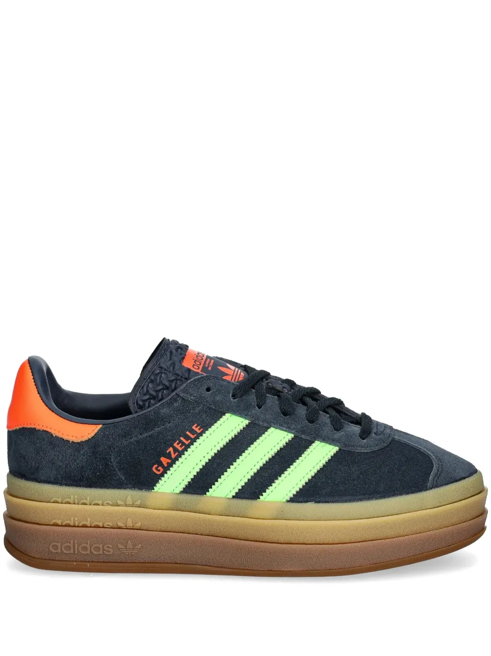 Adidas Gazelle Bold WMNS "Aurora Ink Solar Orange" Aurora Ink Solar Orange Gum