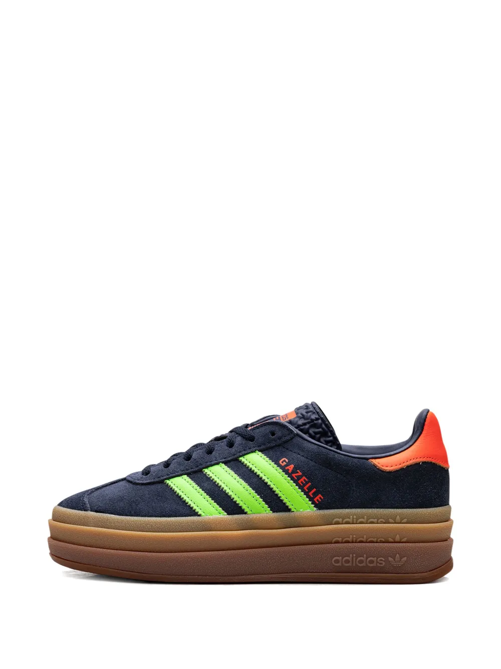 adidas Gazelle Bold "Aurora Ink Solar Orange Gum" sneakers Blue