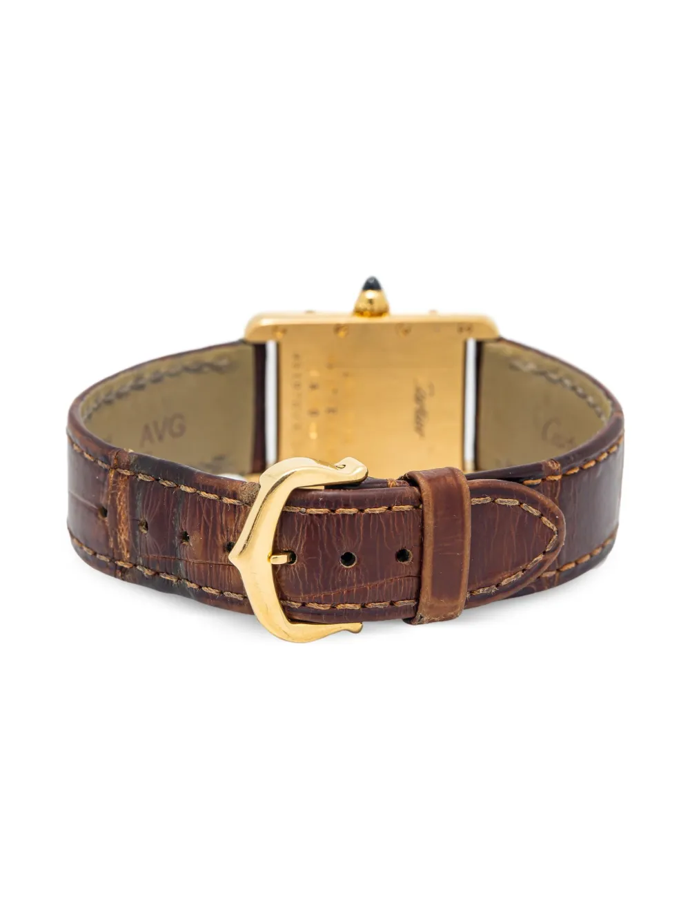 Pre-owned Cartier Tank Louis 22mm In Neutrals