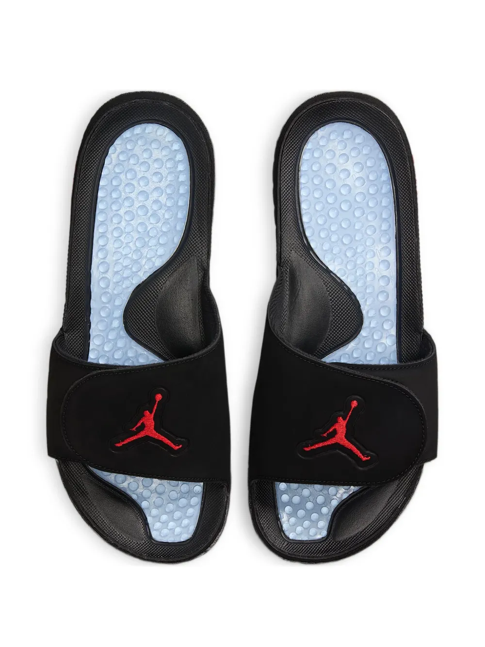 Jordan Hydro 5 "Metallic" slides Black