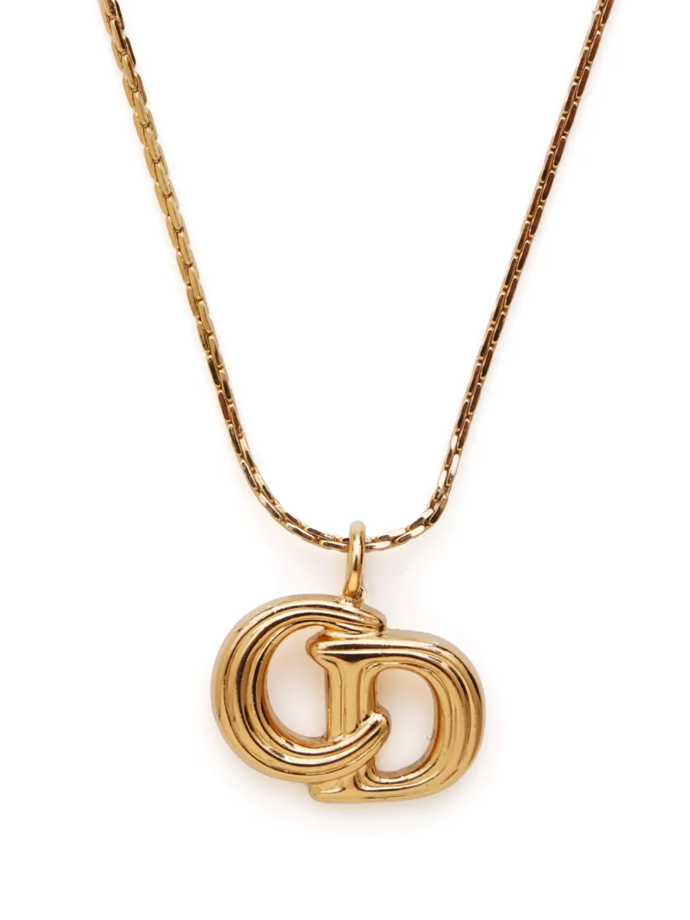 Pre-owned Dior 2000s Cd Chain Bracelet In Gold
