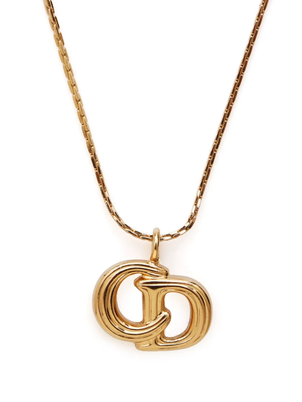 Christian Dior Pre-Owned pulsera de cadena con logo CD 2000 | Image 2
