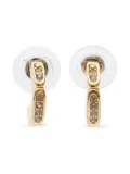 Christian Dior Pre-Owned 2000s rhinestones earrings - Gold