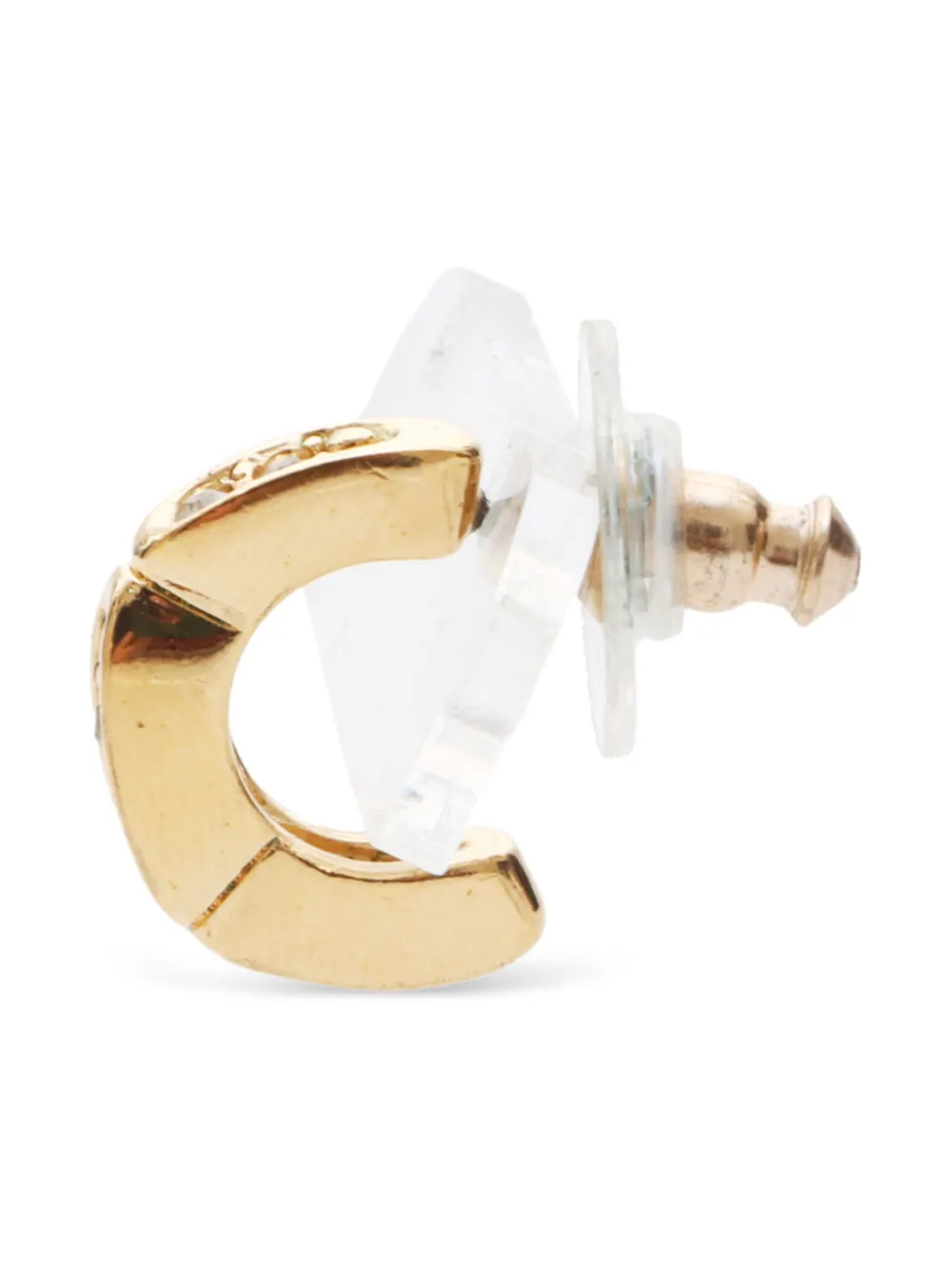 Christian Dior Pre-Owned aretes con detalles de strass 2000 | Image 2