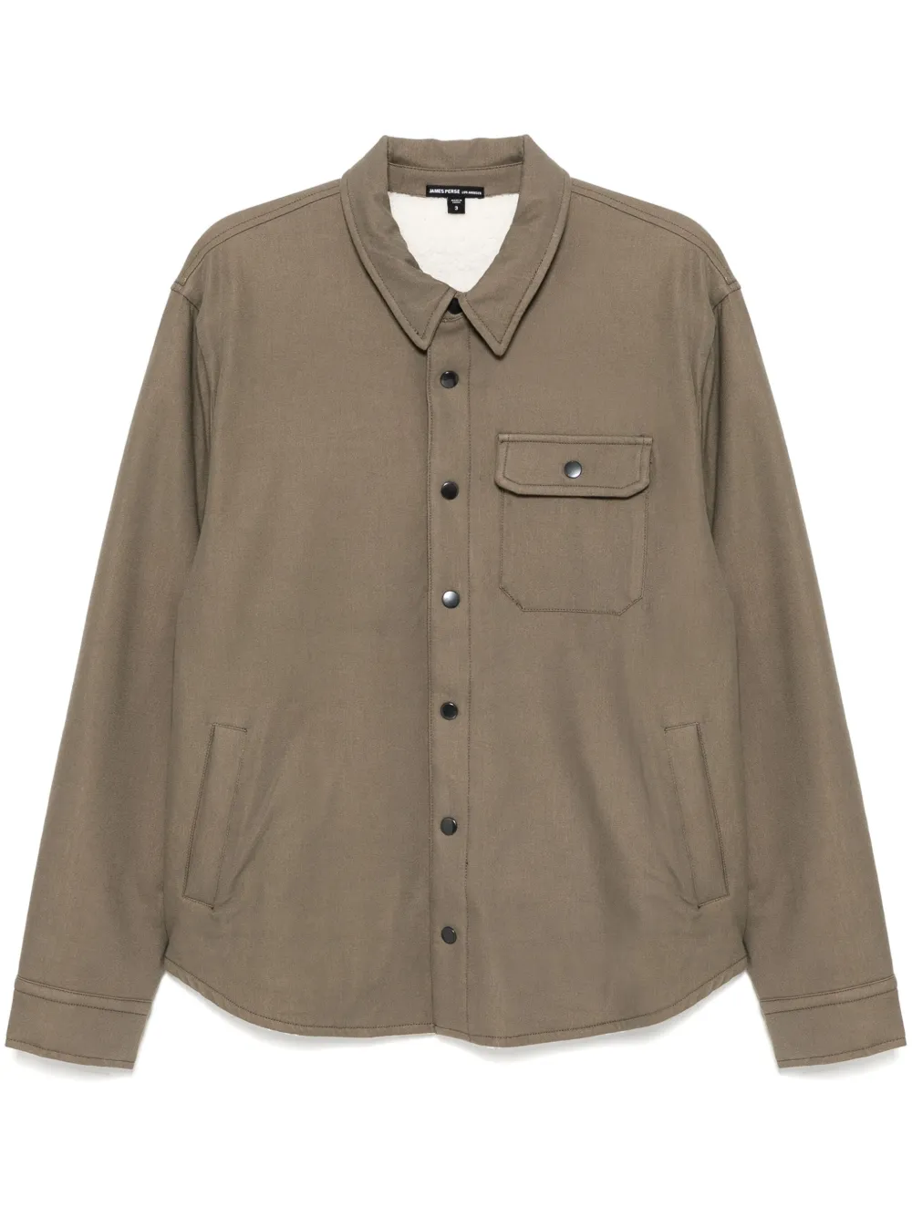 Sherpa lined shirt jacket