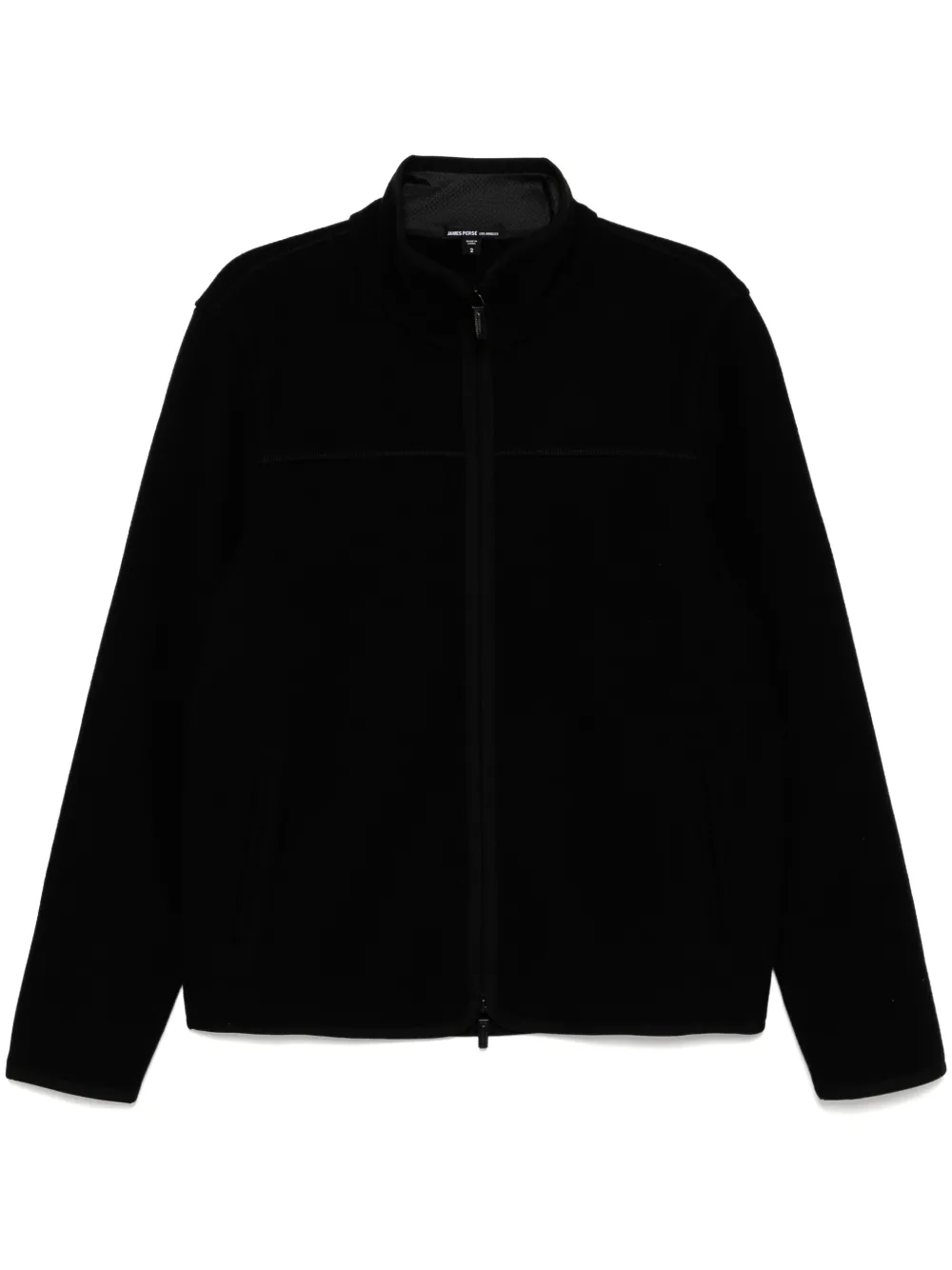 funnel-neck jacket