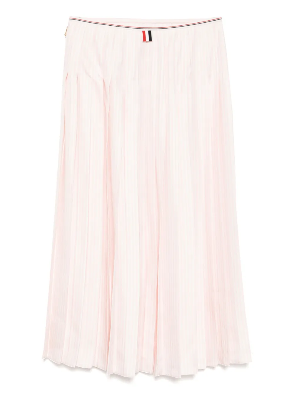 Thom Browne pleated slip skirt - Roze