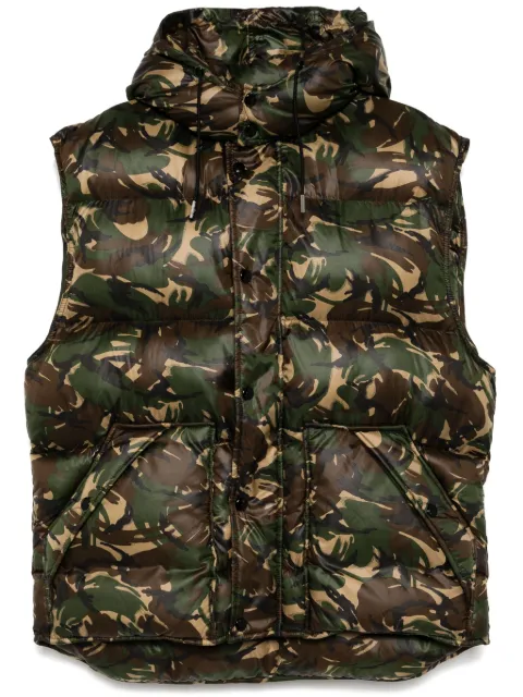 Céline Pre-Owned 2021 camouflage puffer jacket