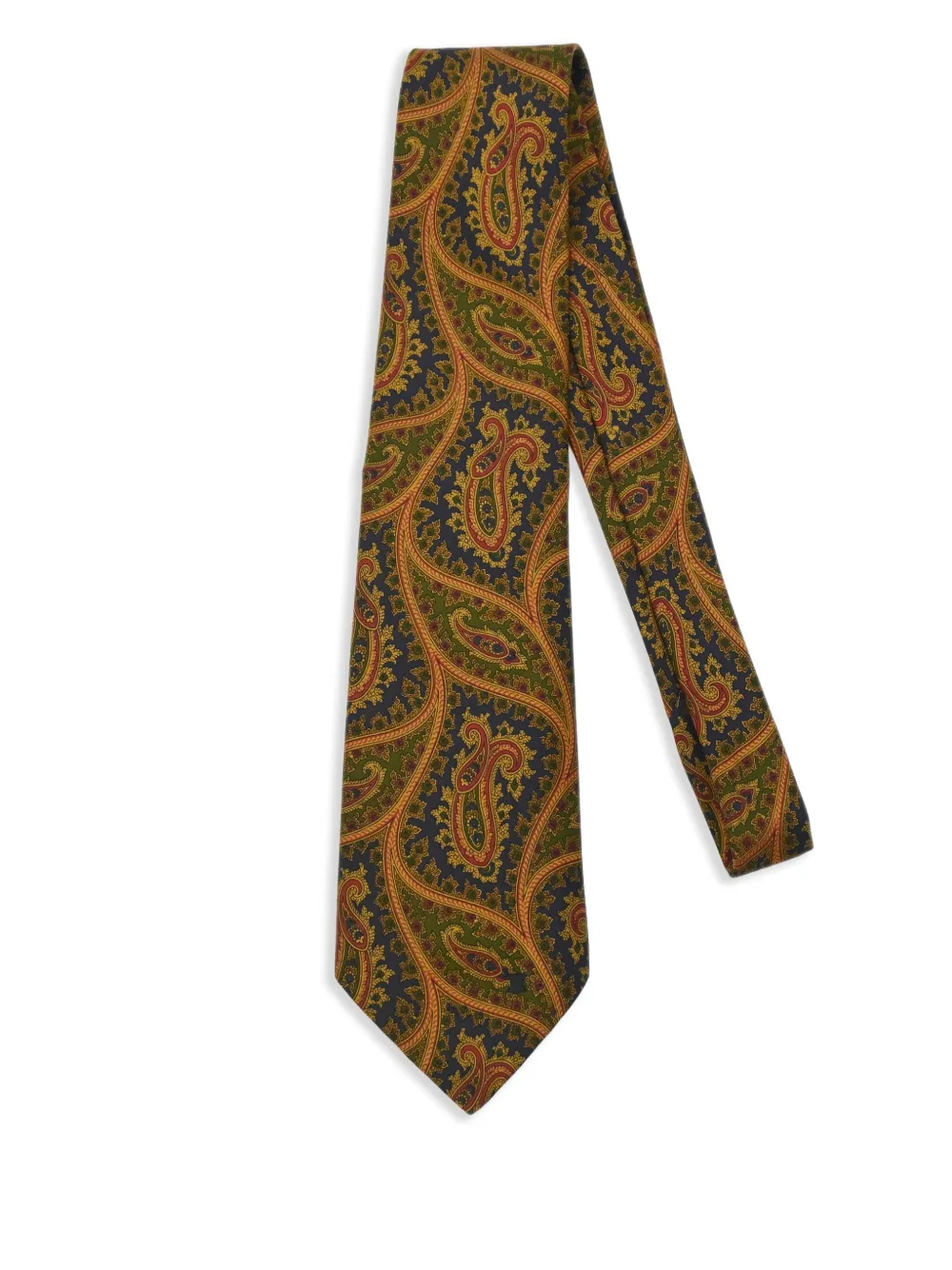 1990-2000s paisley-print tie