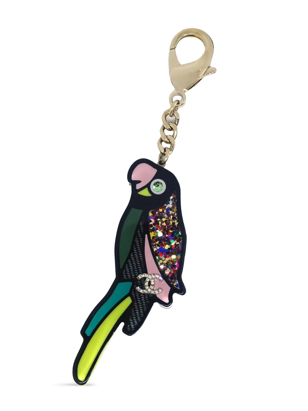 CHANEL Pre-Owned 2017  Parrot bag charm | Gold | Image 1