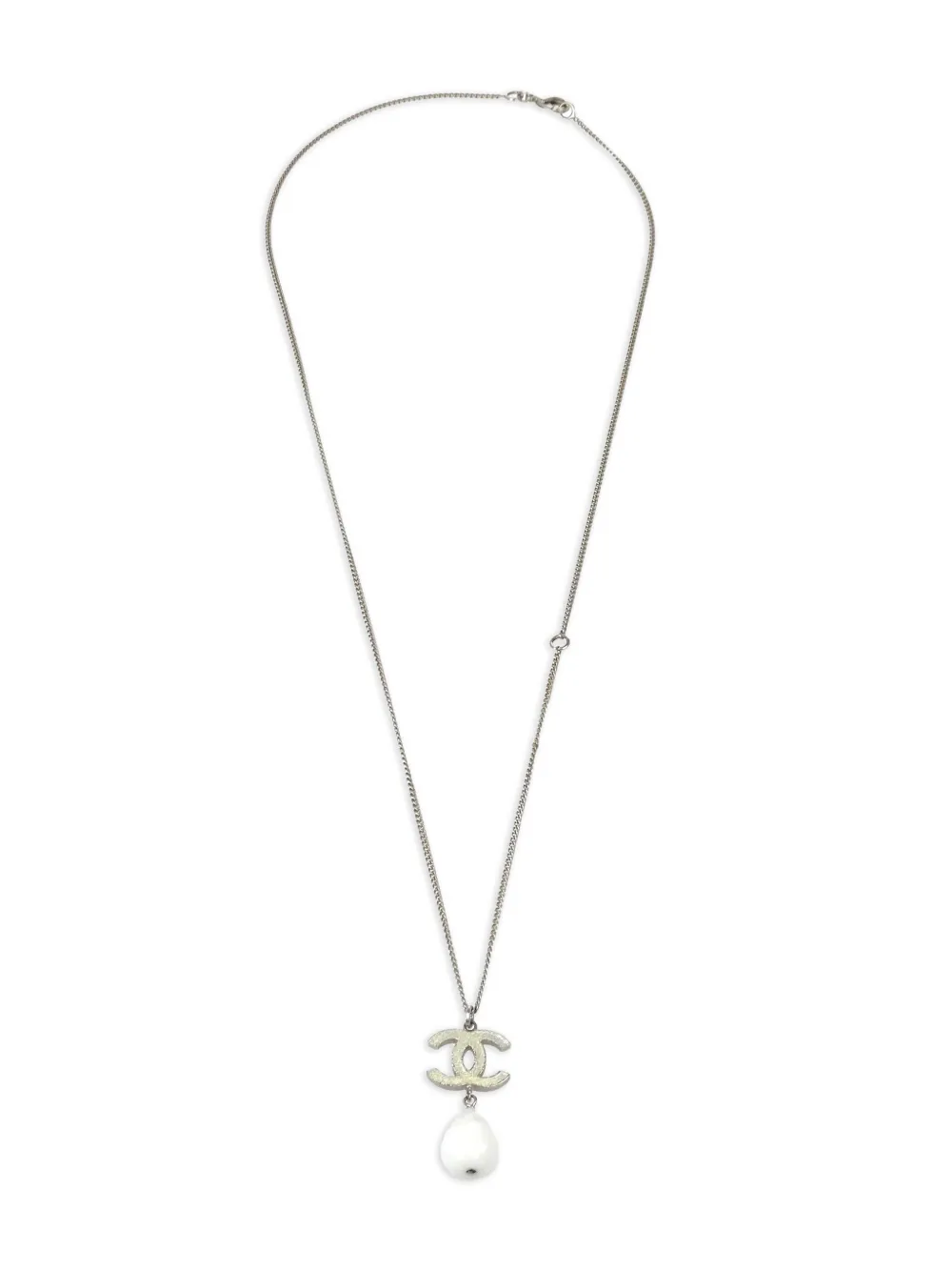 CHANEL Pre-Owned 2010 CC-chain necklace | Silver | Image 1