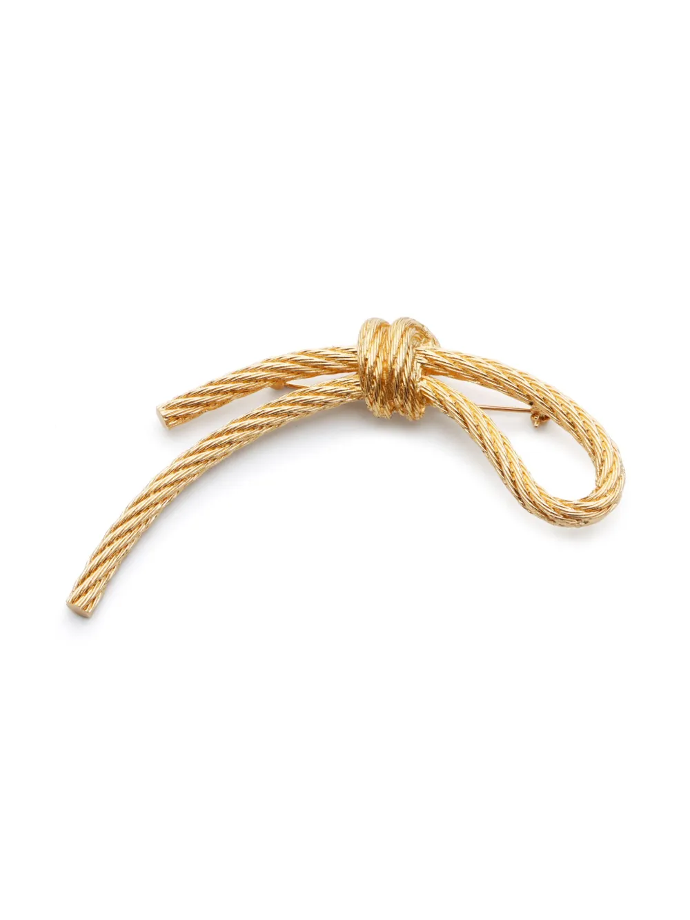 1990s-2000s Rope Knot brooch