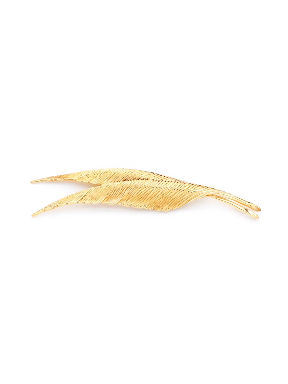 1990s-2000s Feather brooch