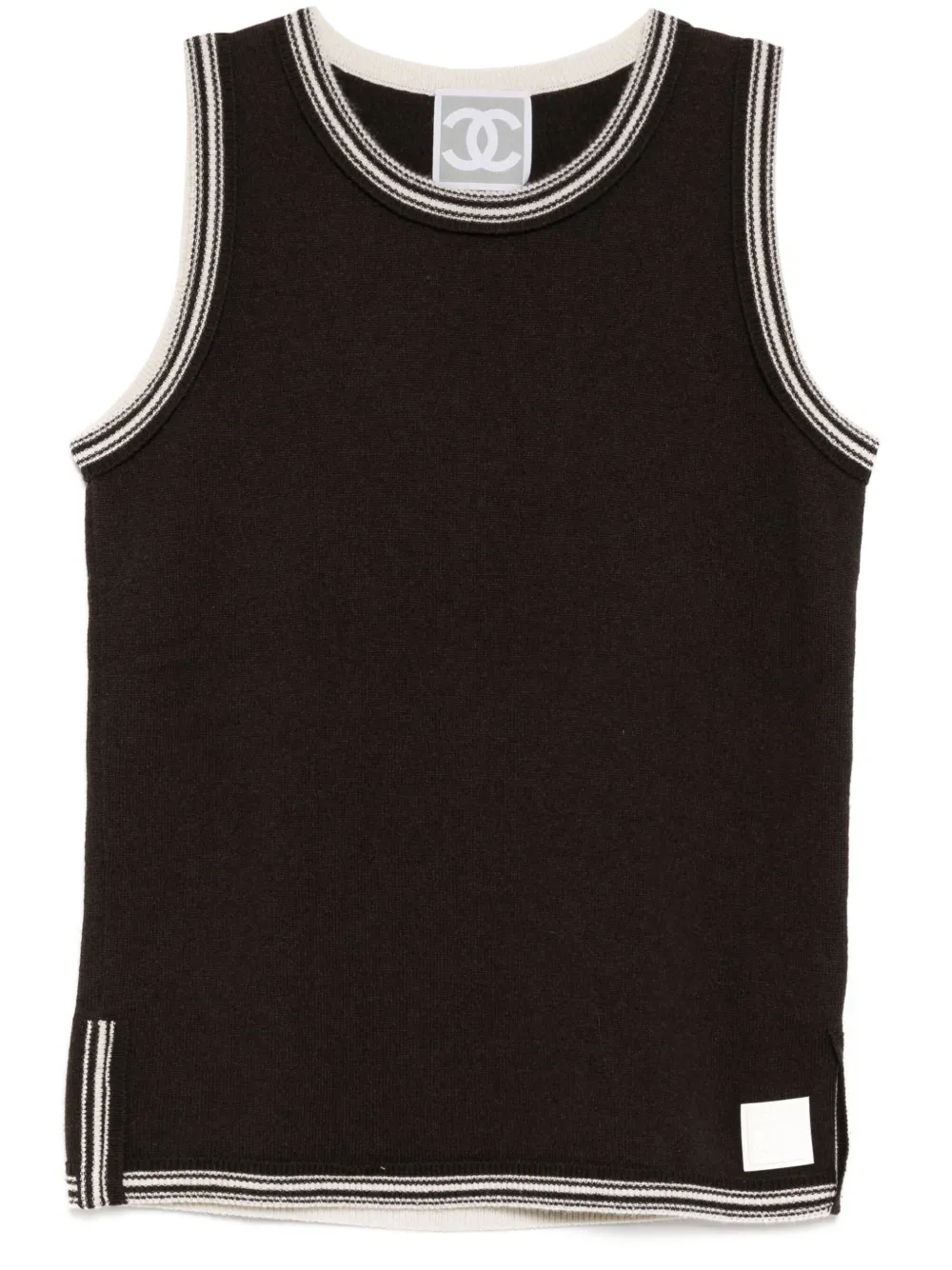 Image 1 of CHANEL Pre-Owned 2005 sleeveless top