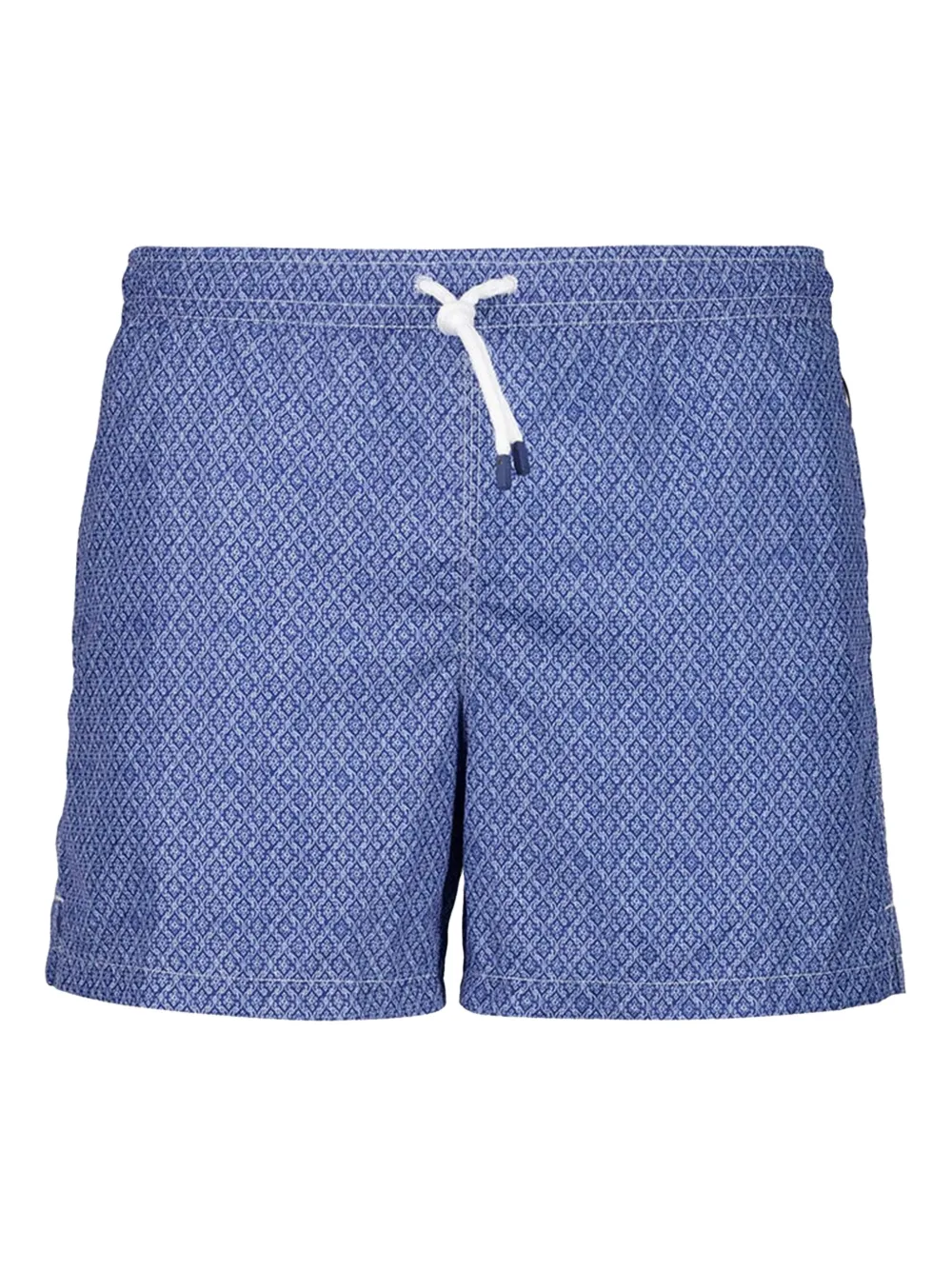 Fedeli diamond weave swim shorts Blauw