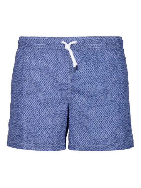 Fedeli diamond weave swim shorts
