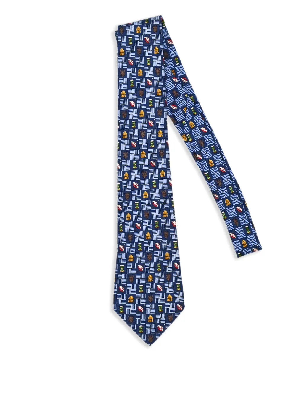 1990-2000s printed tie