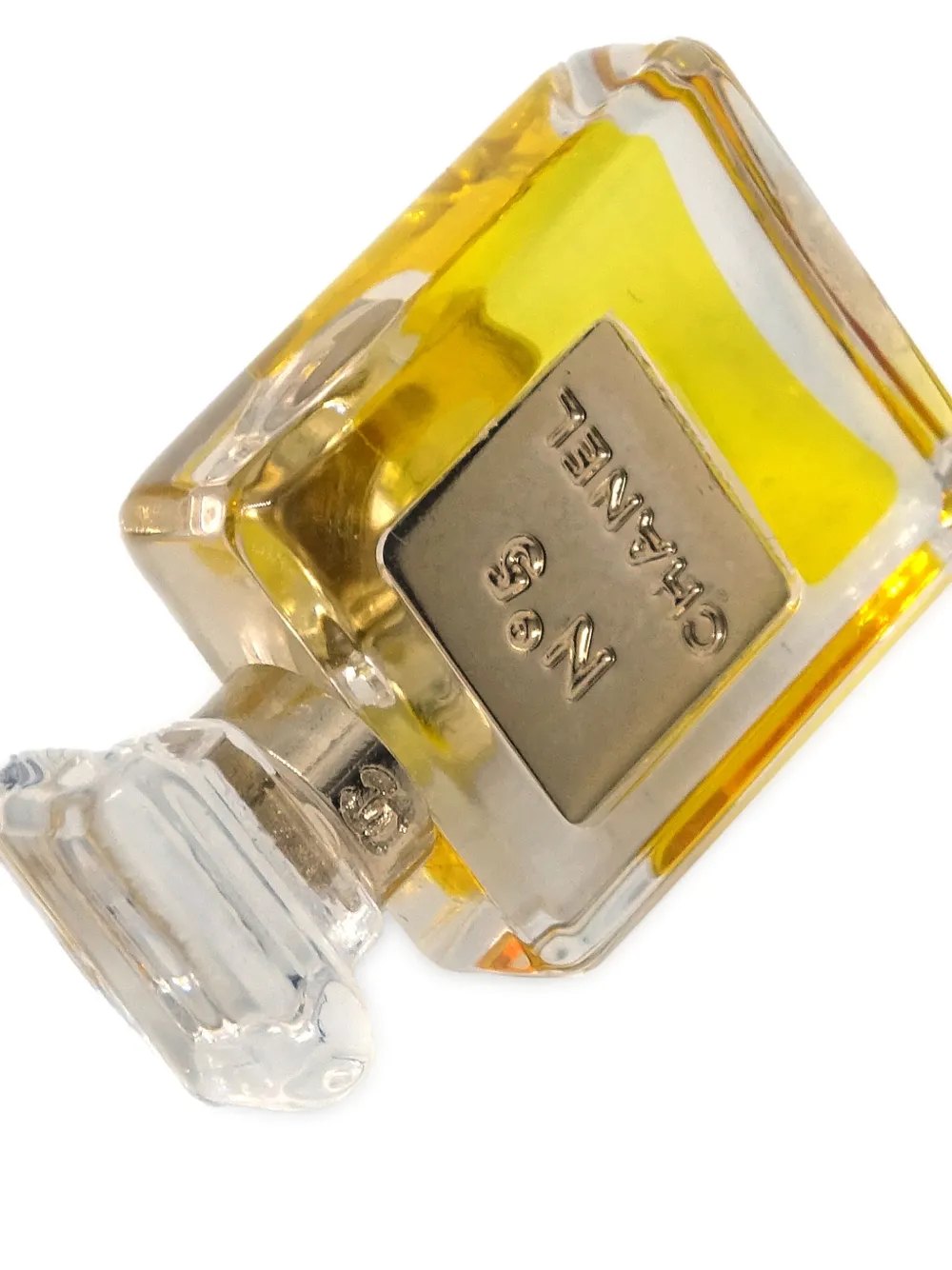 CHANEL Pre-Owned 1994 Nº5 parfum flesje broche - Wit