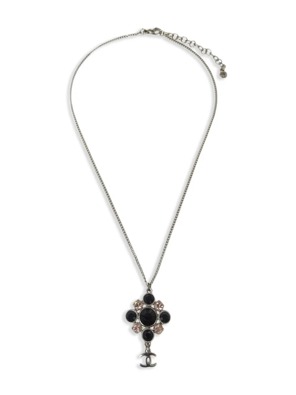 CHANEL Pre-Owned Collana con pendente 2008 - Argento