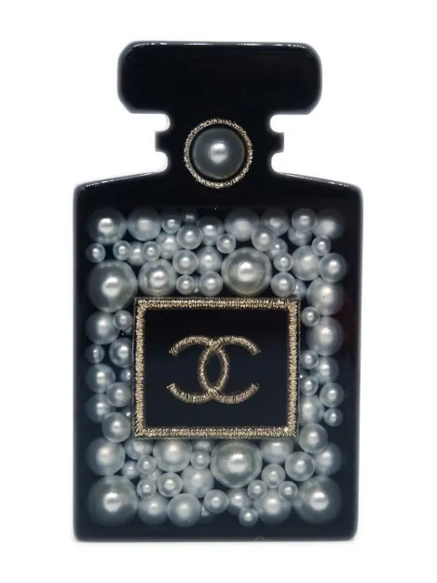 CHANEL Pre-Owned broche Perfume Bottle 2018