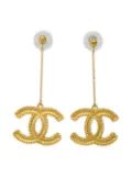 CHANEL Pre-Owned 2012 CC earrings - Gold