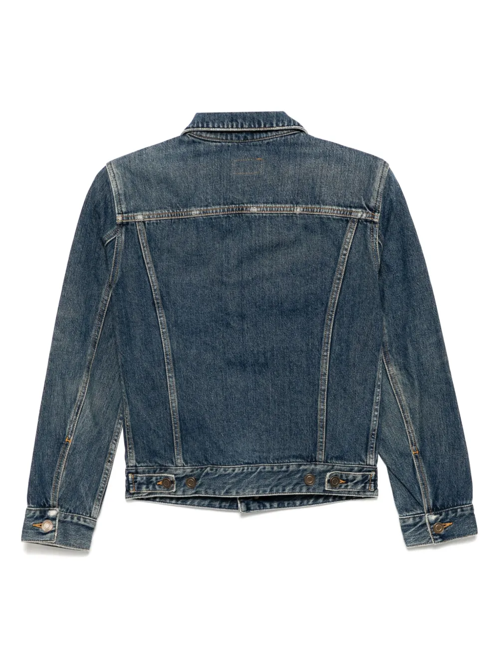 Saint Laurent Pre-Owned 2015 denim jack - Blauw