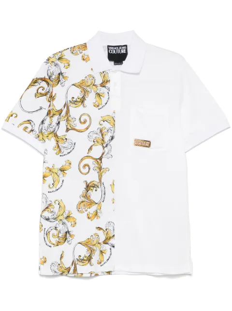 Versace Jeans Couture Baroccoflage-print polo shirt