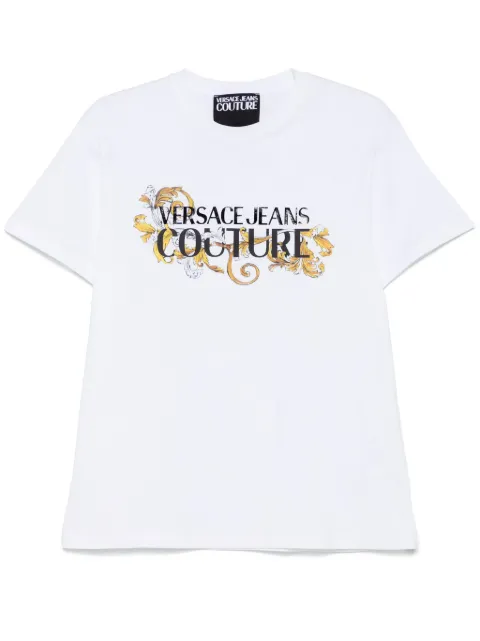 Versace Jeans Couture playera con logo estampado