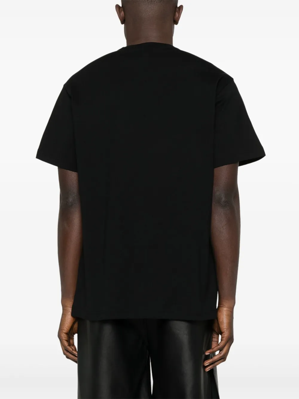 VERSACE JEANS COUTURE LOGO-PATCH T-SHIRT