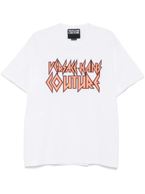 Versace Jeans Couture playera con logo estampado